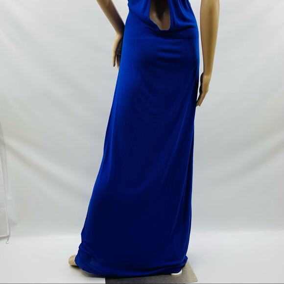 ASOS Royal Blue Backless Maxi Dress - Picture 7 of 10
